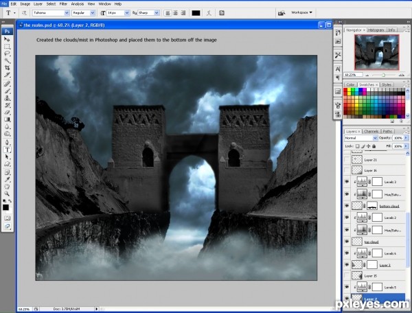Creation of The Dragons Realm: Step 5